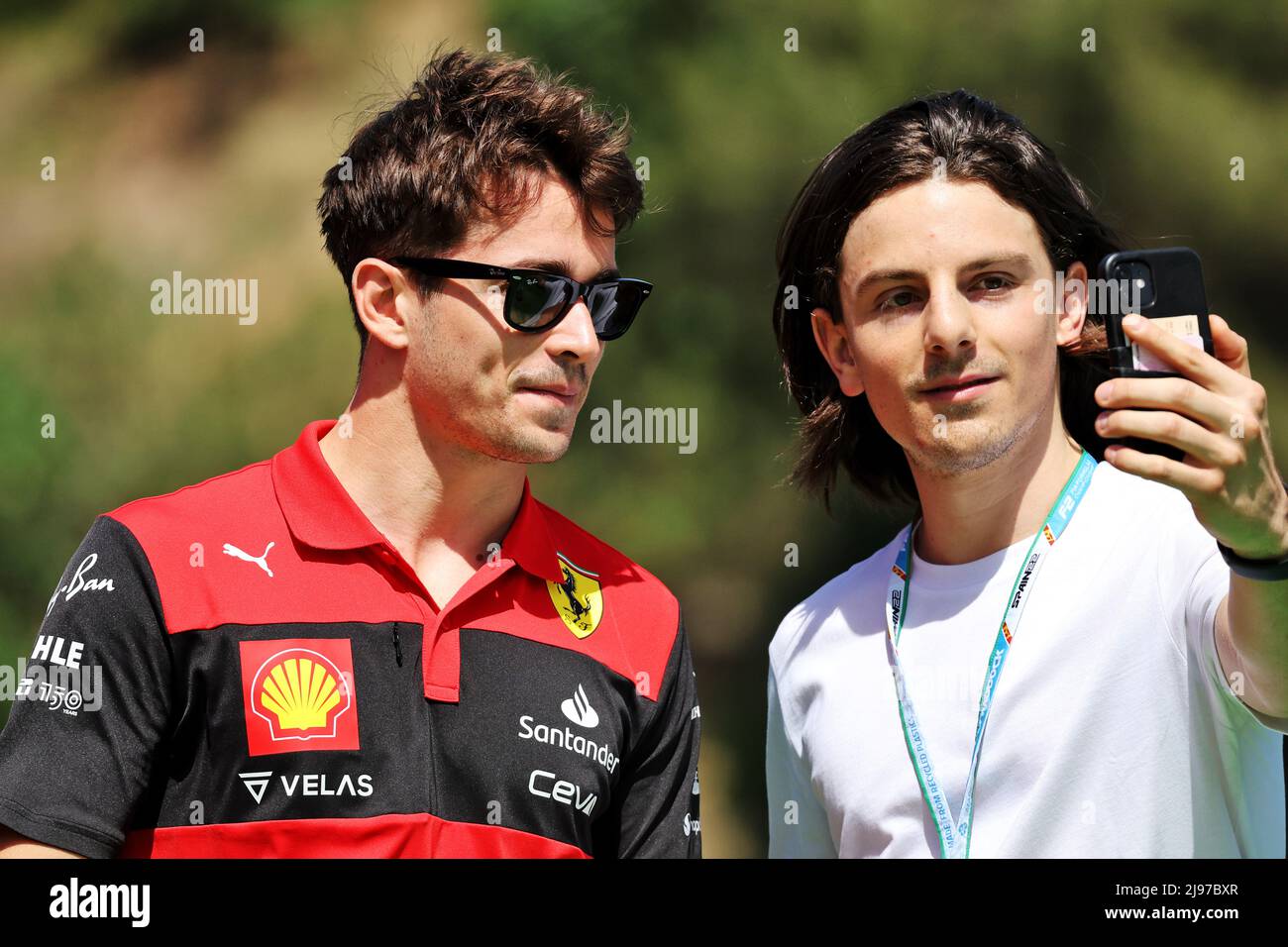 Charles Leclerc (MON) Ferrari. 21.05.2022. Formula 1 World Championship, Rd 6, Gran Premio di Spagna, Barcellona, Spagna, Giorno di qualificazione. Il credito fotografico dovrebbe essere: XPB/Press Association Images. Foto Stock