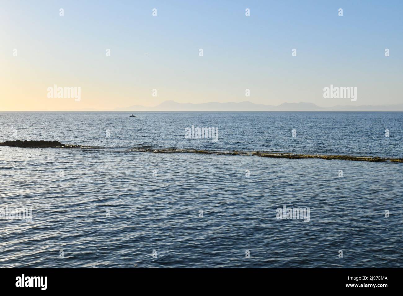 Castellabate, antico porto romano di San Marco Foto Stock