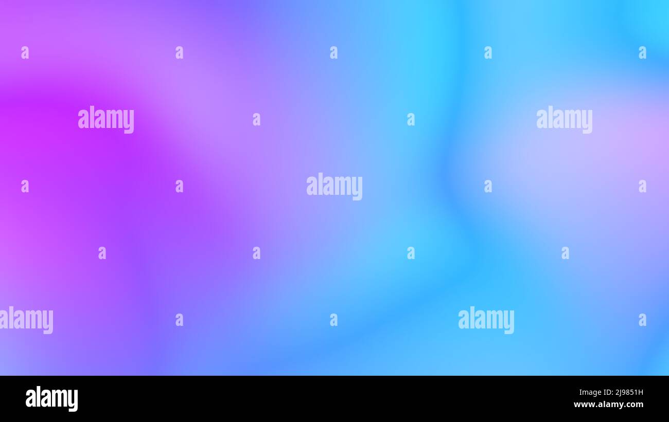 Illustrazione liquida blu e rosa. Sfondo liscio al neon. Foto Stock