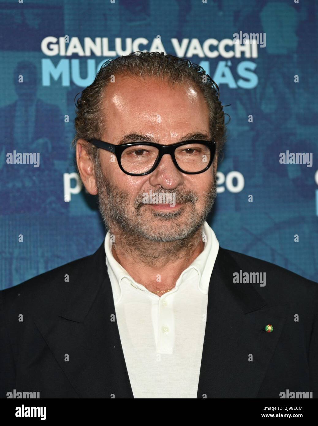 Monza, Italia. 21st maggio 2022. Monza, Italia Gianluca Vacchi Fotocall a  Villa reale presentazione del documentario
