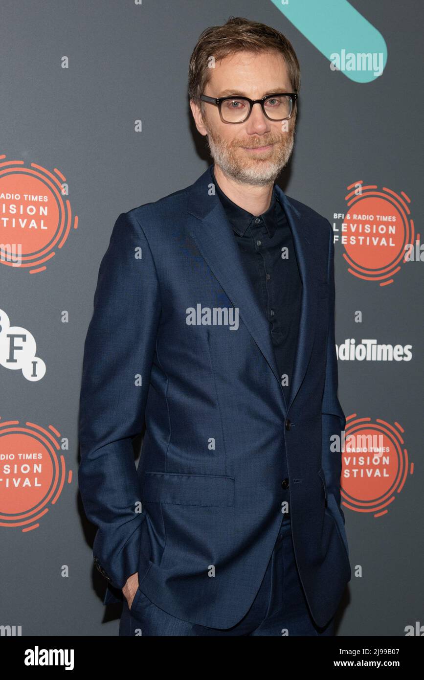 Londra, Regno Unito. 21st maggio 2022. Stephen Merchant partecipa al "The Outlaws" TV Preview Photocall al BFI & radio Times Television Festival al BFI Southbank di Londra. (Foto di Loredana Sangiuliano/SOPA Images/Sipa USA) Credit: Sipa USA/Alamy Live News Foto Stock