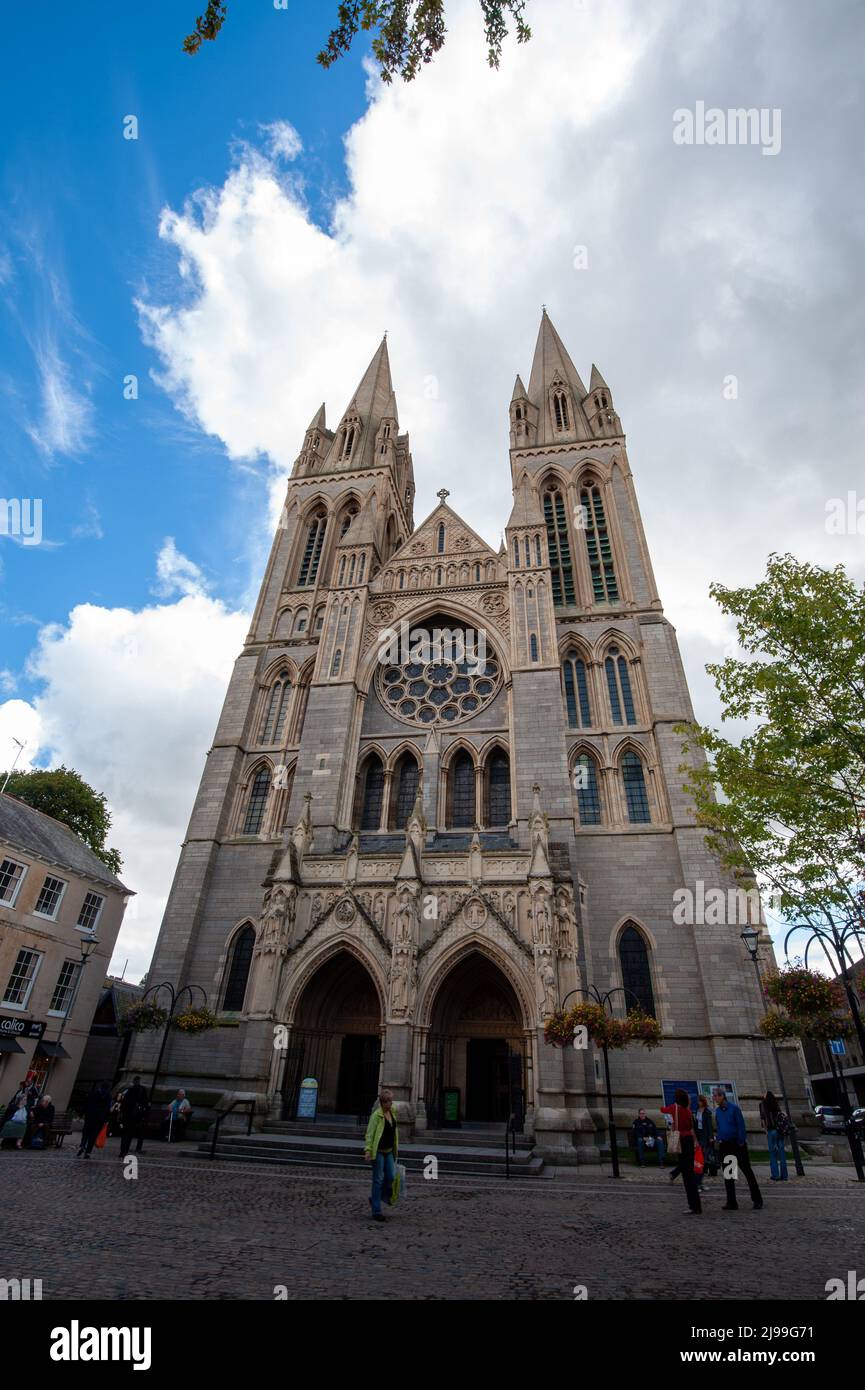 Cattedrale di Truro Foto Stock