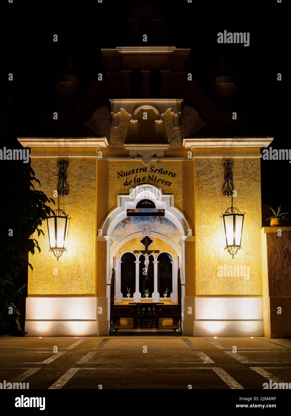 Cappella (Capilla) in Grand Palladium Colonial Resort, Riviera Maya, Messico Foto Stock