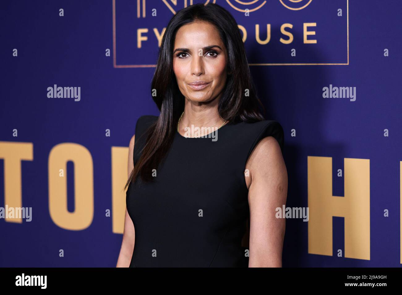 Hollywood, Stati Uniti. 21st maggio 2022. HOLLYWOOD, LOS ANGELES, CALIFORNIA, USA - MAGGIO 21: Lo scrittore indiano-americano Padma Lakshmi arriva all'evento FYC della NBCUniversal per il 'Top Chef' tenuto presso la NBCU FYC House il 21 Maggio 2022 a Hollywood, Los Angeles, California, Stati Uniti. (Foto di Xavier Collin/Image Press Agency) Credit: Image Press Agency/Alamy Live News Foto Stock