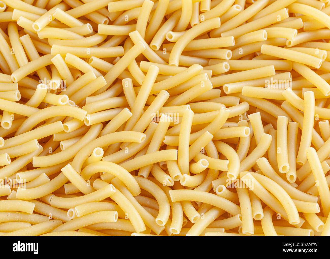 Sfondo wyn pasta cruda di maccheroni italiani Foto Stock