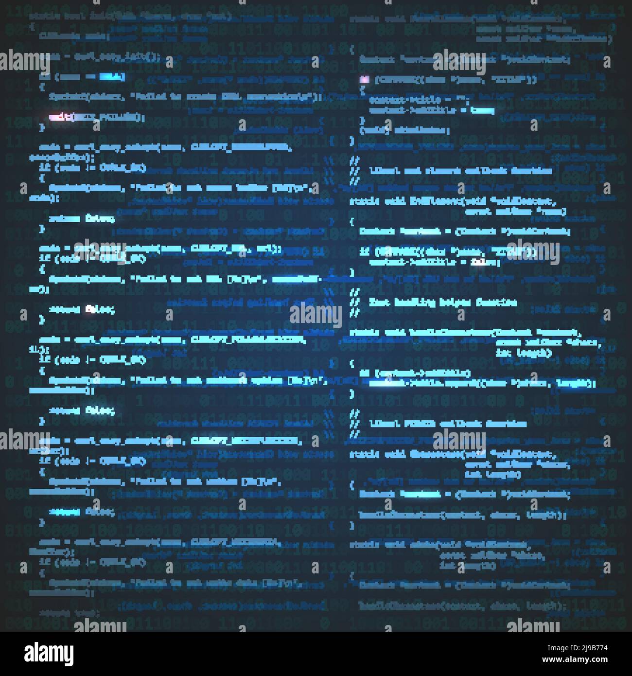 Software engineering technology concetto di sfondo illustrazione vettoriale Illustrazione Vettoriale