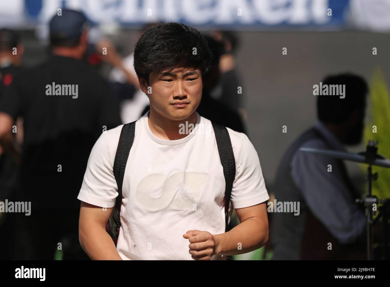 Barcellona, Circuit de Barcelona Catalunya, Spagna. 22nd maggio 2022. F1 Gran Premio di Spagna, Race Day; Scuderia AlphaTauri, Yuki Tsunoda Credit: Action Plus Sports/Alamy Live News Foto Stock