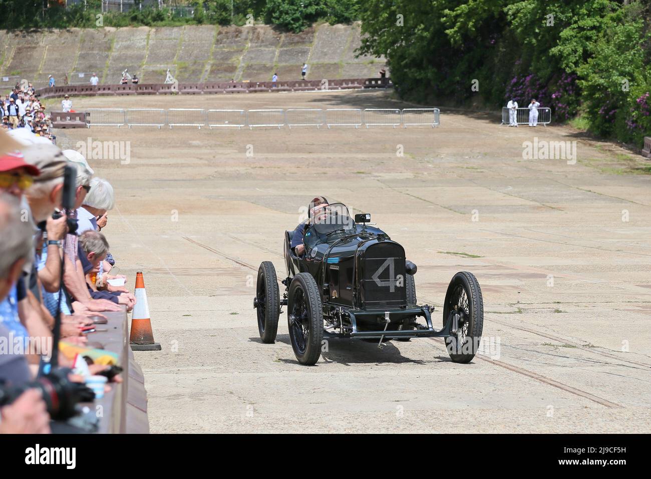 Sunbeam TT (1914), Centenario della velocità, 17 maggio 2022, Brooklands Museum, Weybridge, Surrey, Inghilterra, Gran Bretagna, Regno Unito, Europa Foto Stock