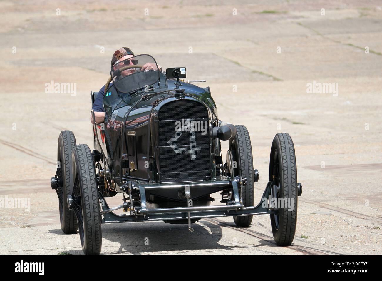 Sunbeam TT (1914), Centenario della velocità, 17 maggio 2022, Brooklands Museum, Weybridge, Surrey, Inghilterra, Gran Bretagna, Regno Unito, Europa Foto Stock