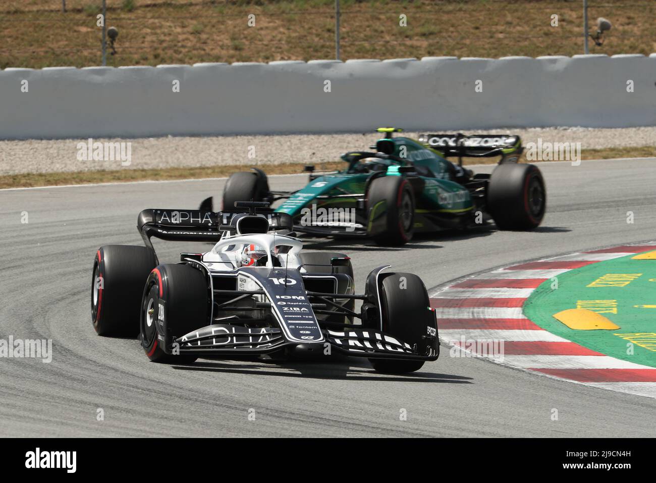 Barcellona, Circuit de Barcelona Catalunya, Spagna. 22nd maggio 2022. F1 Gran Premio di Spagna, Race Day; Scuderia AlphaTauri, Pierre Gasly Credit: Action Plus Sports/Alamy Live News Foto Stock