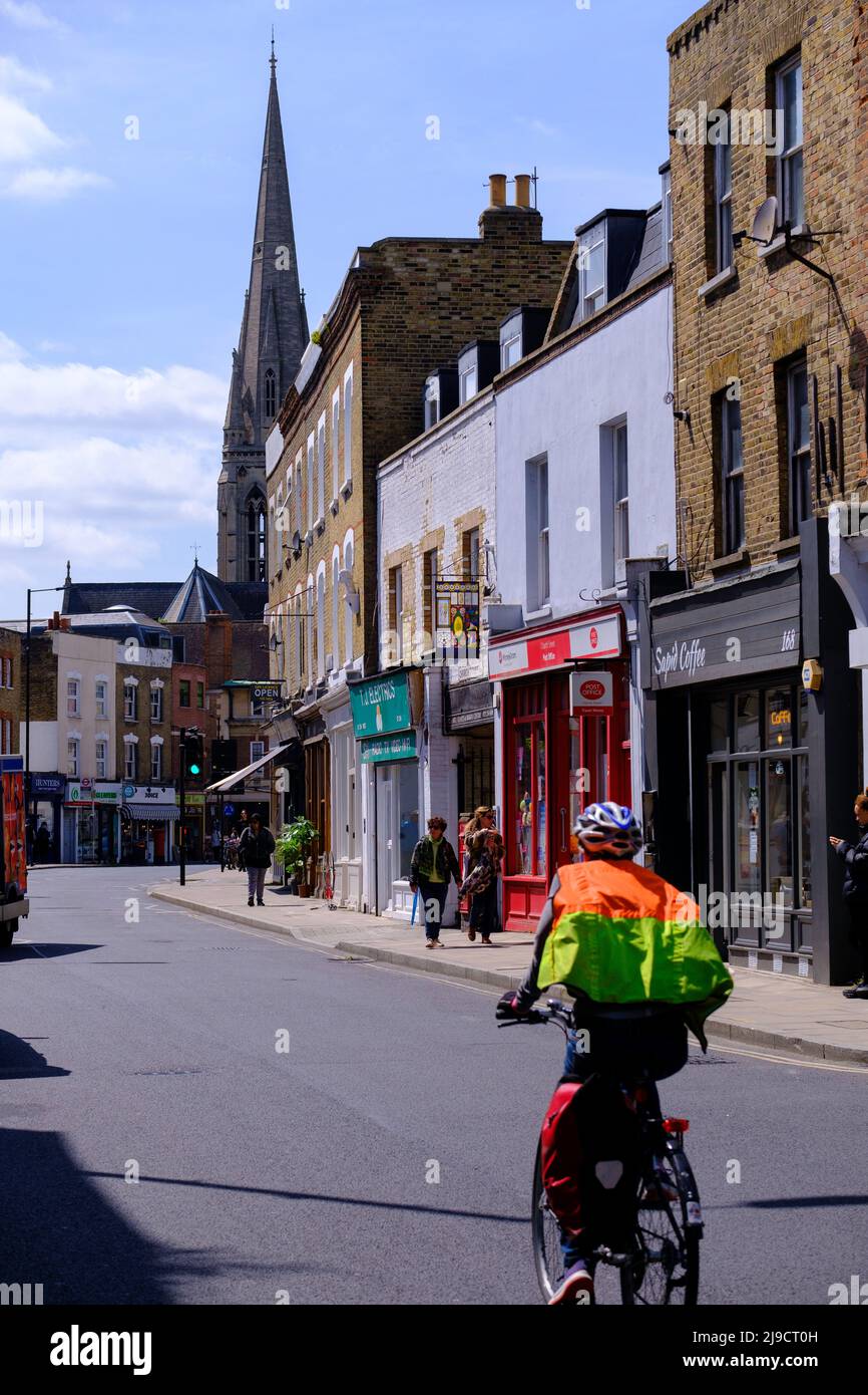 Stoke Newington Church Street, Londra, Regno Unito Foto Stock