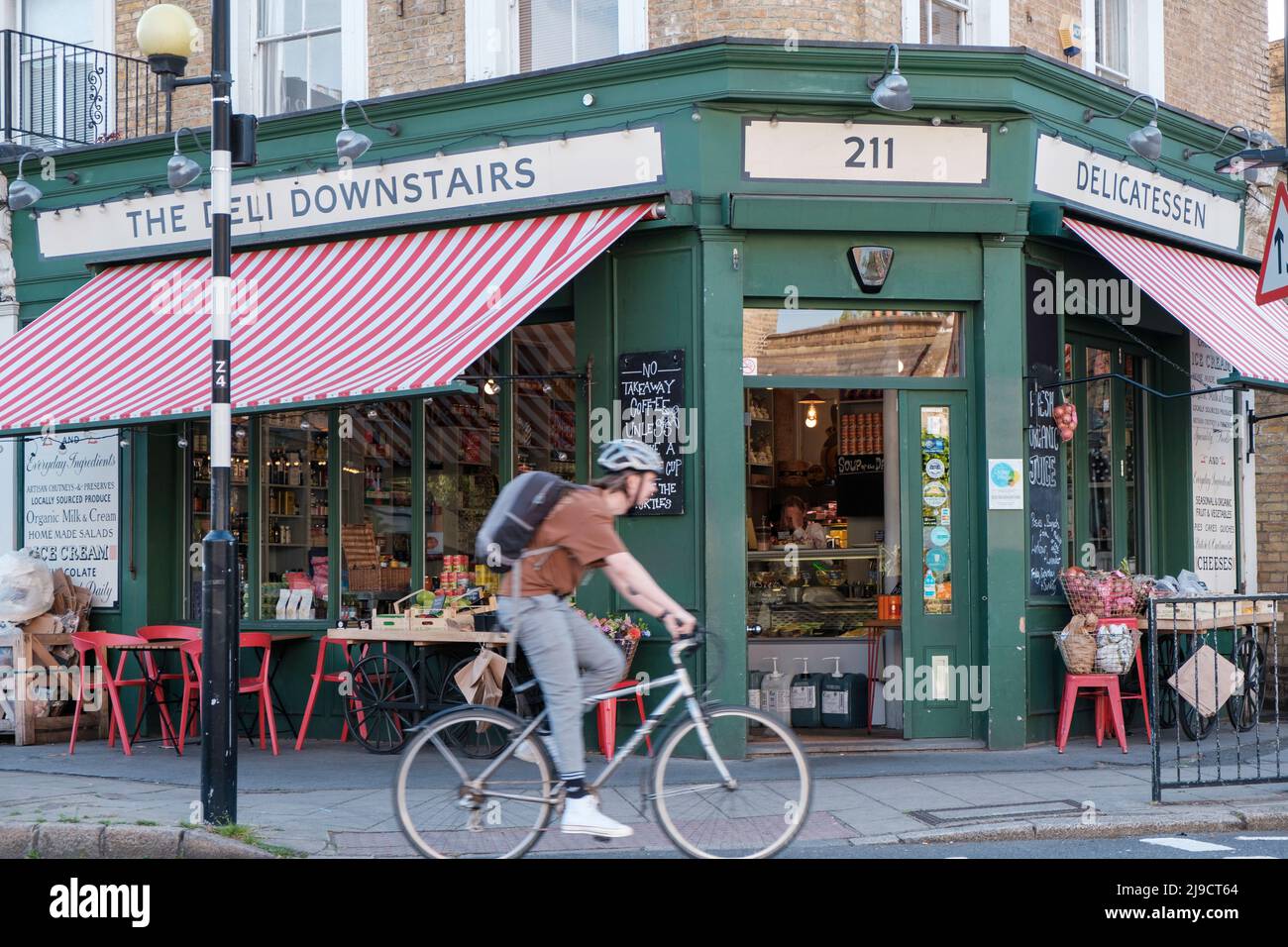 Lauriston Road, Hackney, East London, Regno Unito Foto Stock