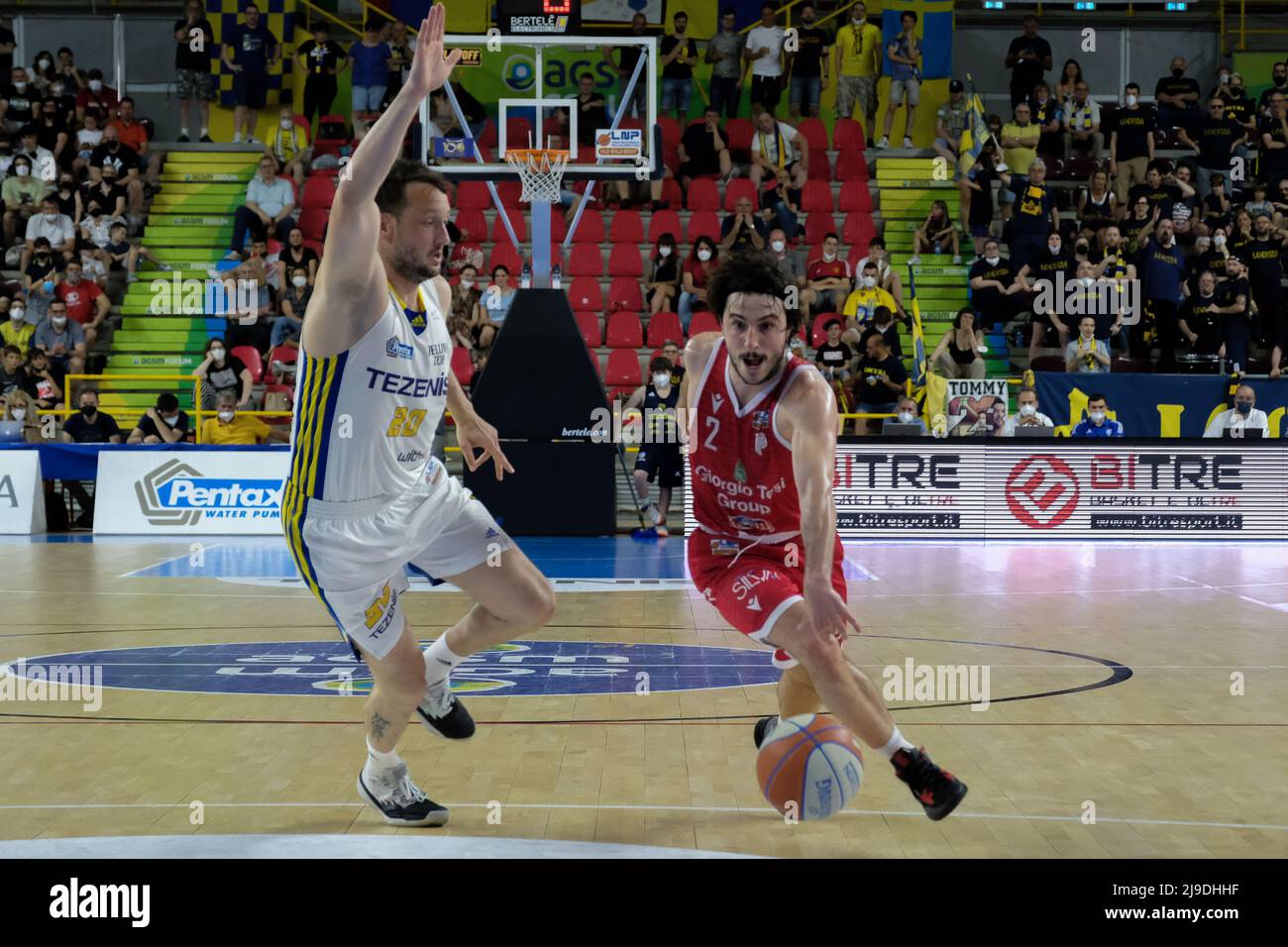 la parte finale del campionato di basket