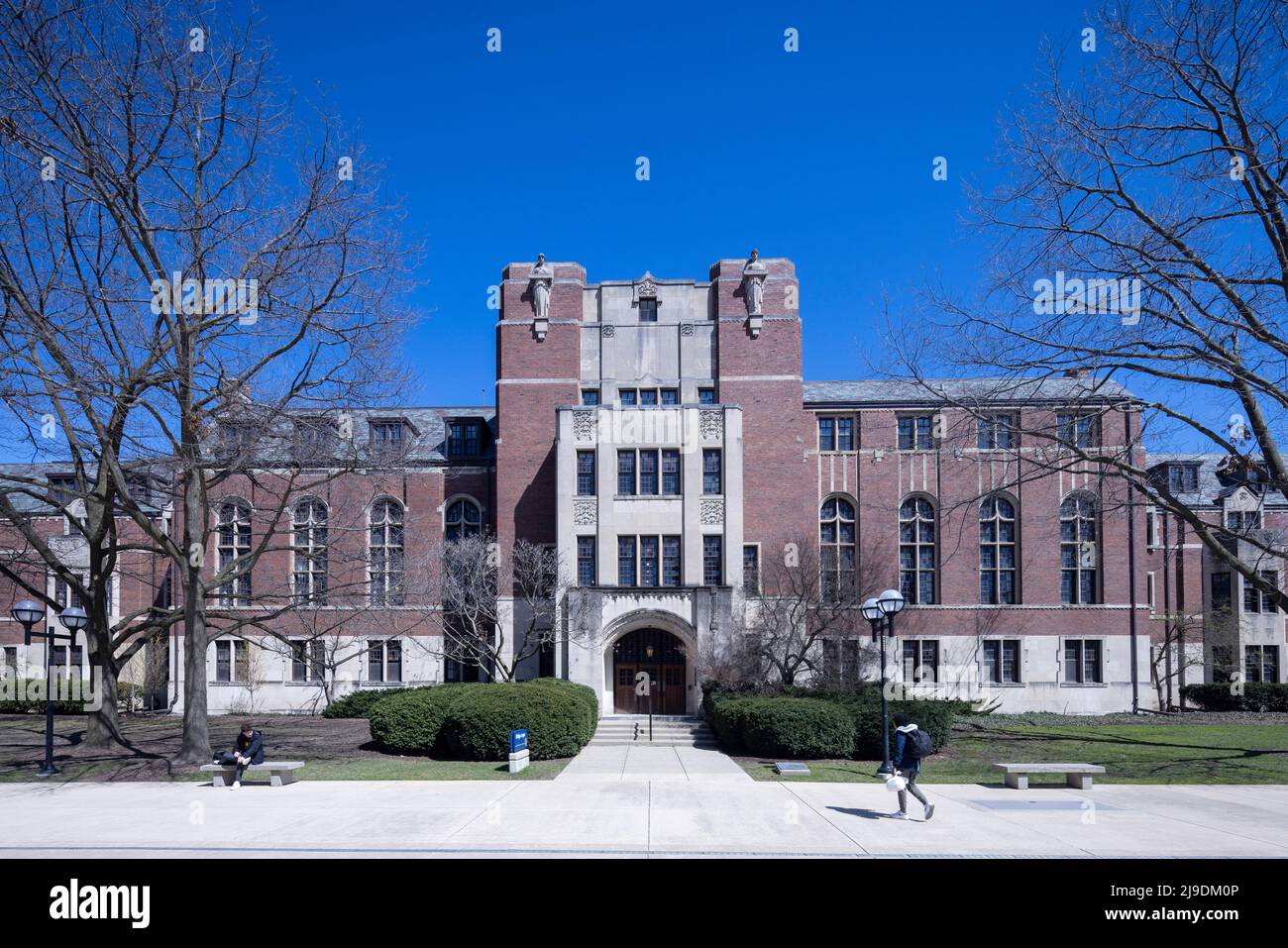 Michigan League Student Life Building, University of Michigan campus, 911 N. UNIVERSITY AVE, Ann Arbor, MI, USA Foto Stock