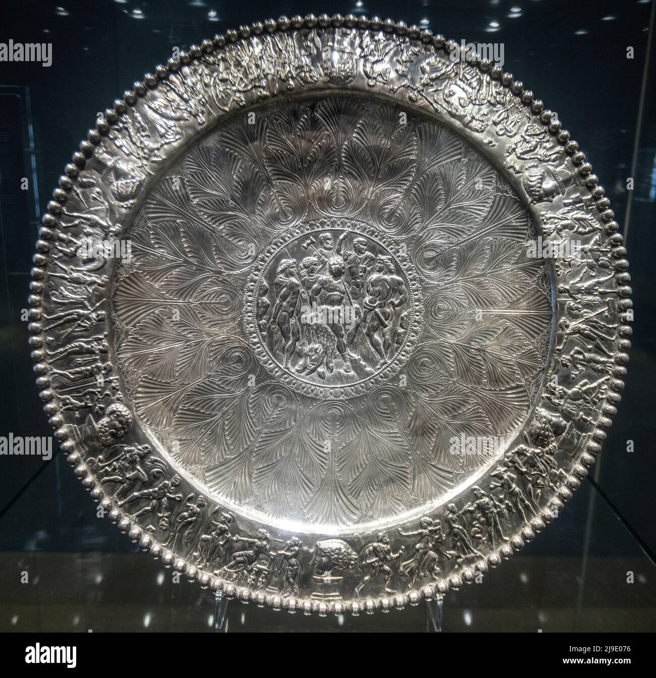 Meleager Platter - Museo Nazionale Ungherese Foto Stock