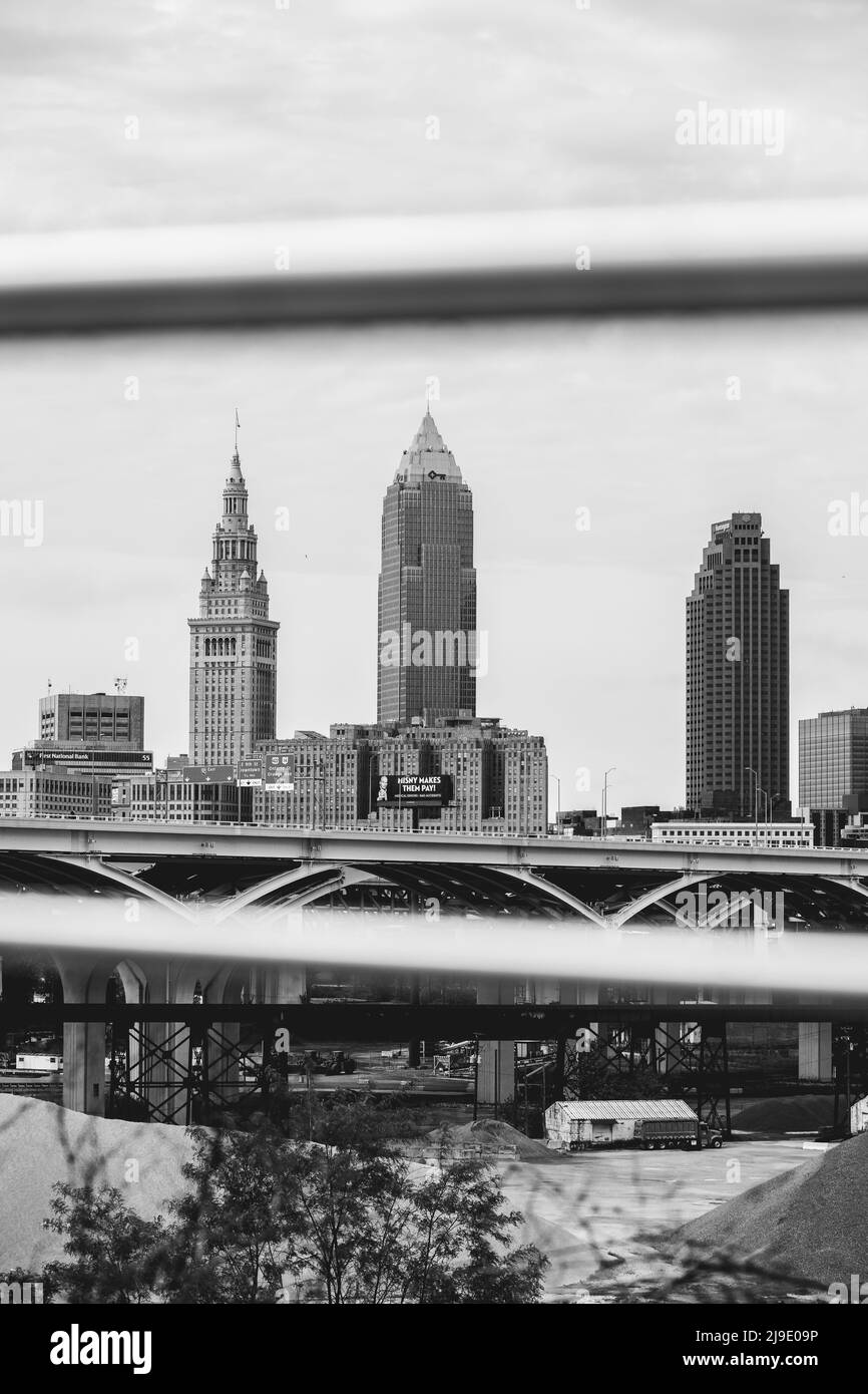 Cleveland Ohio Foto Stock