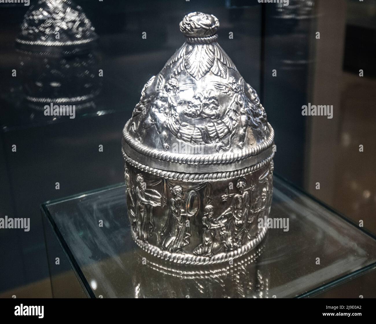 Profumeria Casket - Museo Nazionale Ungherese Foto Stock