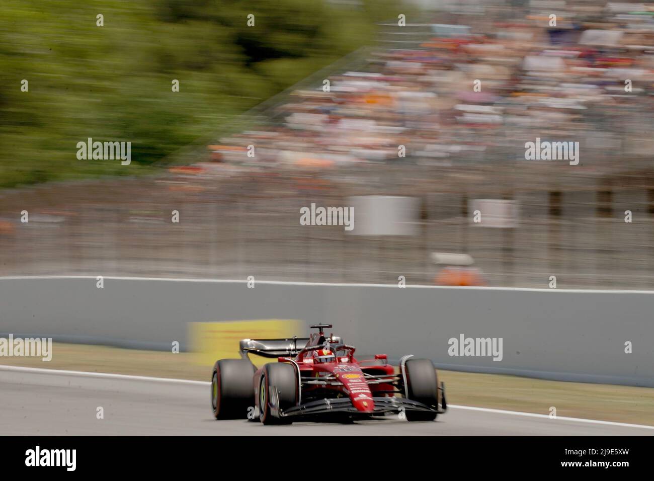 21.05.2022, Circuit de Catalunya, Barcellona, F1 Gran Premio Pirelli von Spanien 2022 , im Bild Charles Leclerc (MCO), Scuderia Ferrari Foto Stock