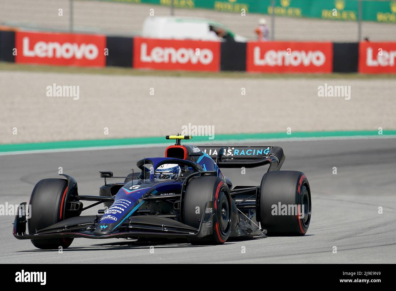 21.05.2022, Circuit de Catalunya, Barcellona, F1 Gran Premio Pirelli von Spanien 2022 , im Bild Nicholas Latifi (CAN), Williams Racing Foto Stock