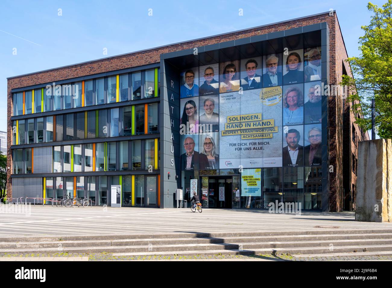 Deutschland, NRW, Solingen, Rathaus Foto Stock