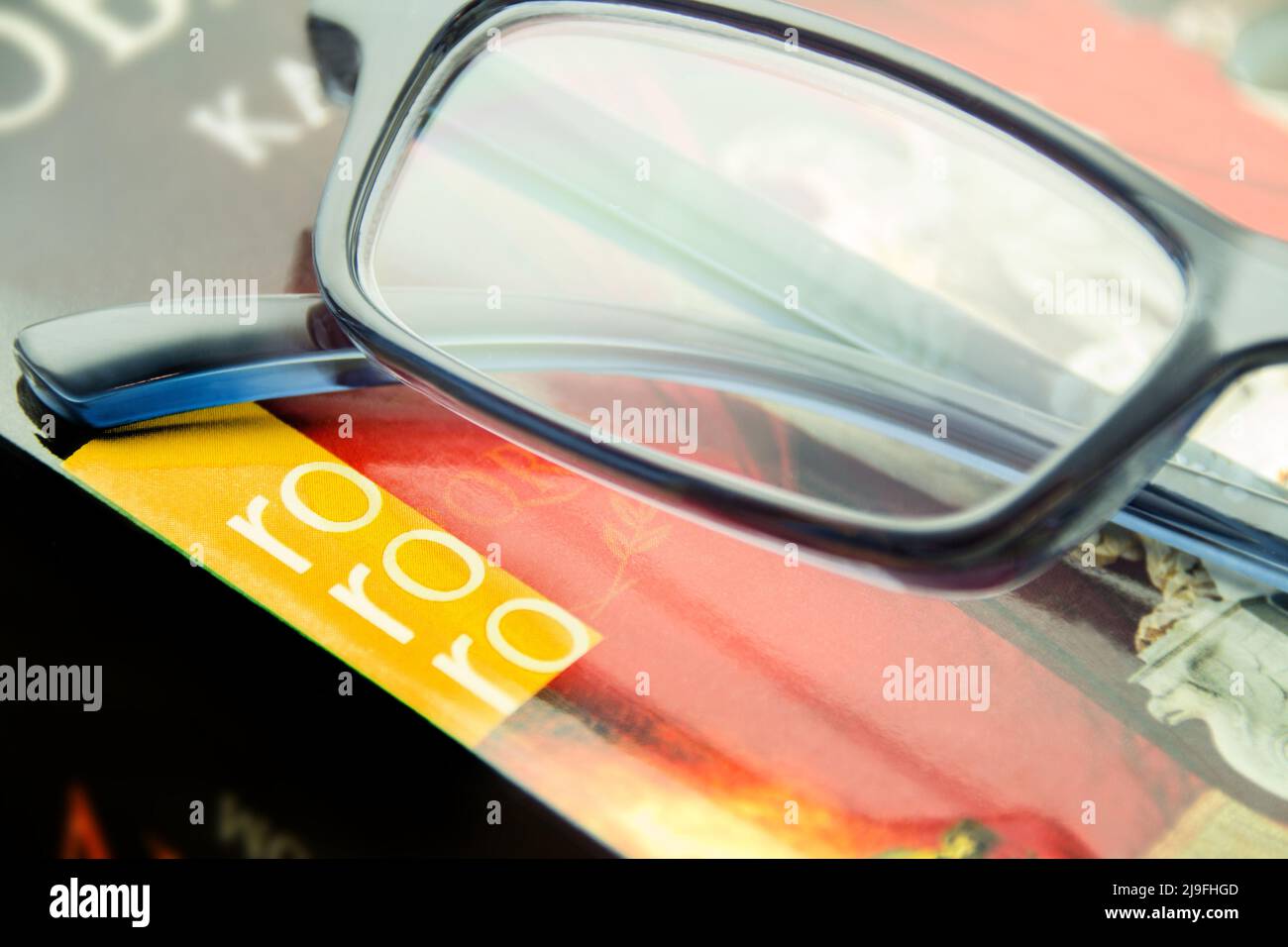 Amburgo, Germania - 20 maggio 2022: Casa editrice di libri e bicchieri Foto Stock