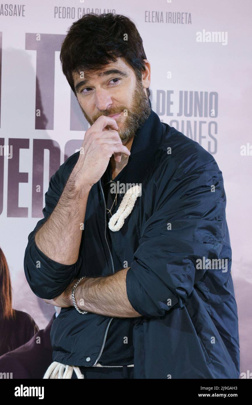 Alfonso Bassave partecipa alla fotocall del film "Without You i Can't" (Sin ti No Puedo) al cinema Paz di Madrid. (Foto di Atilano Garcia / SOPA Images/Sipa USA) Foto Stock