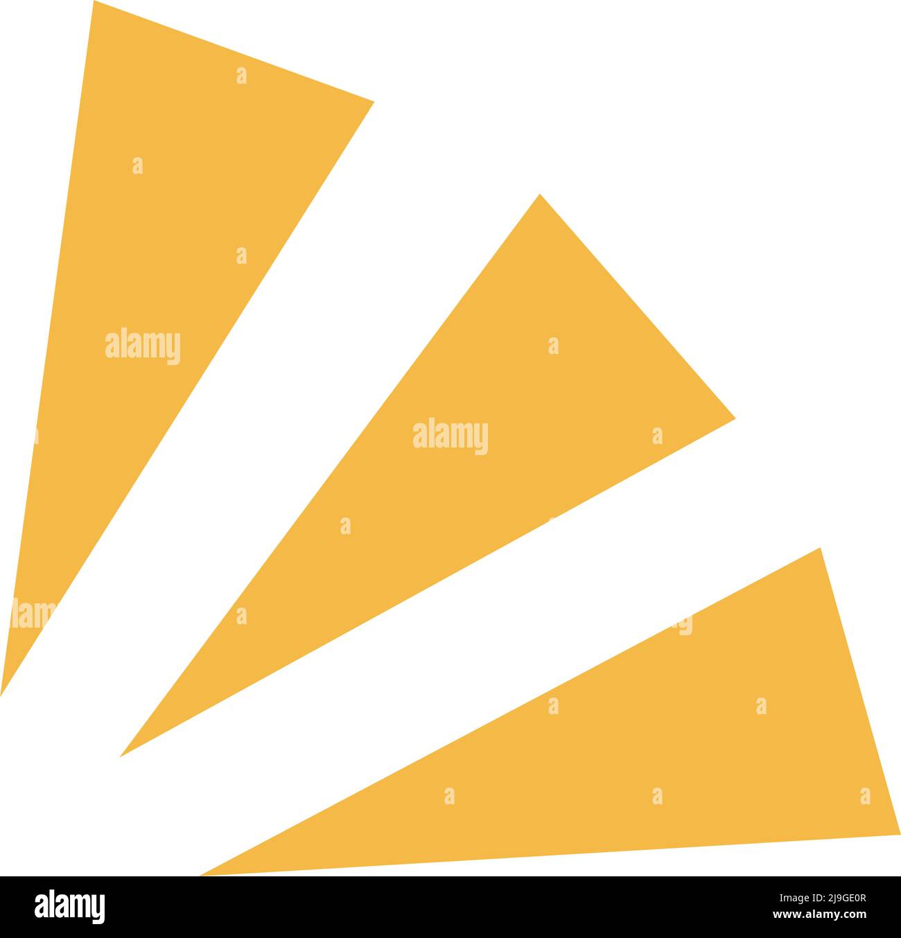 Punto di enfasi che rappresenta le emozioni di una persona. Vettore giallo. Vettore modificabile. Illustrazione Vettoriale