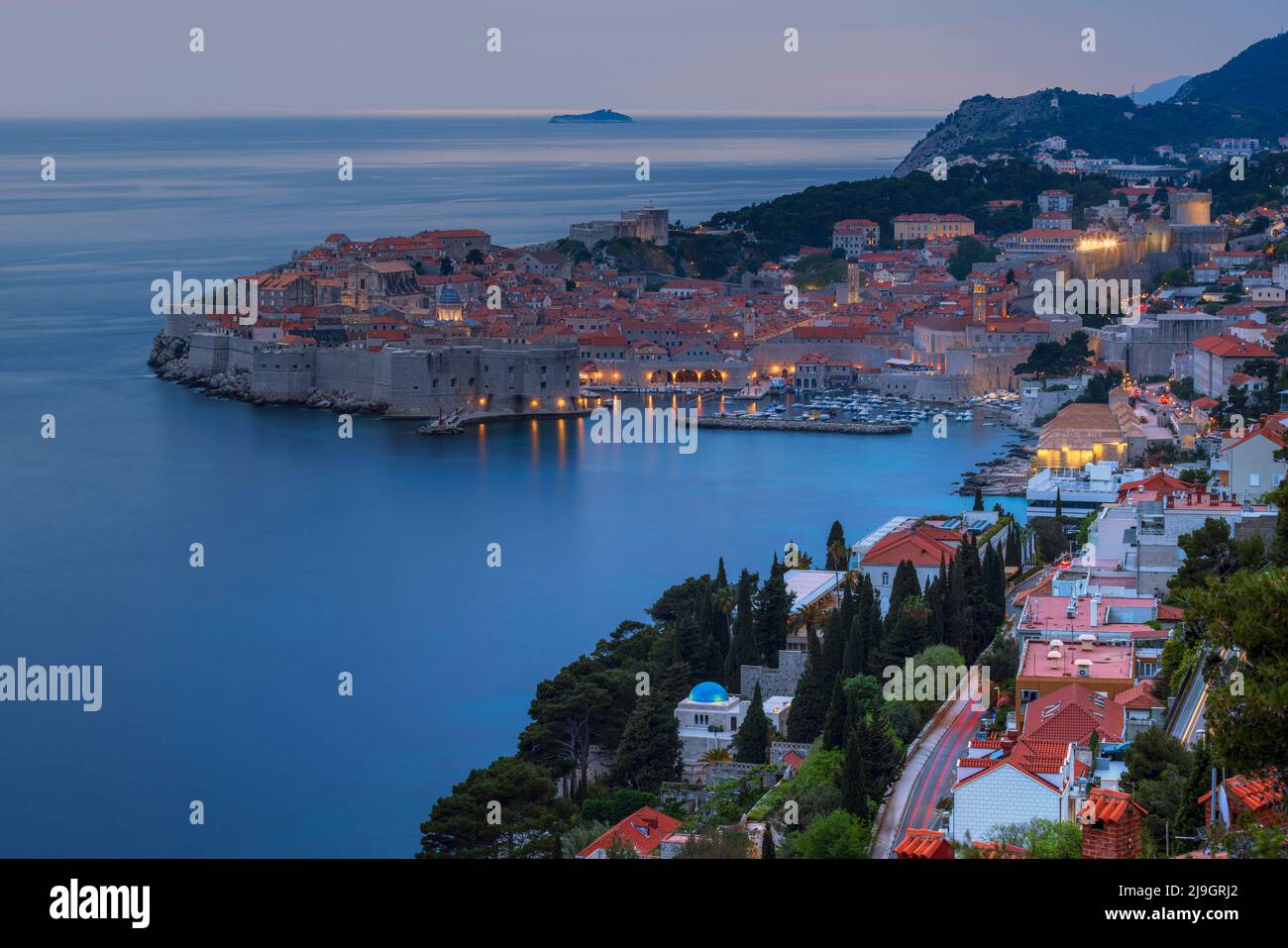 Dubrovnik, Dalmazia, Croazia, Europa Foto Stock