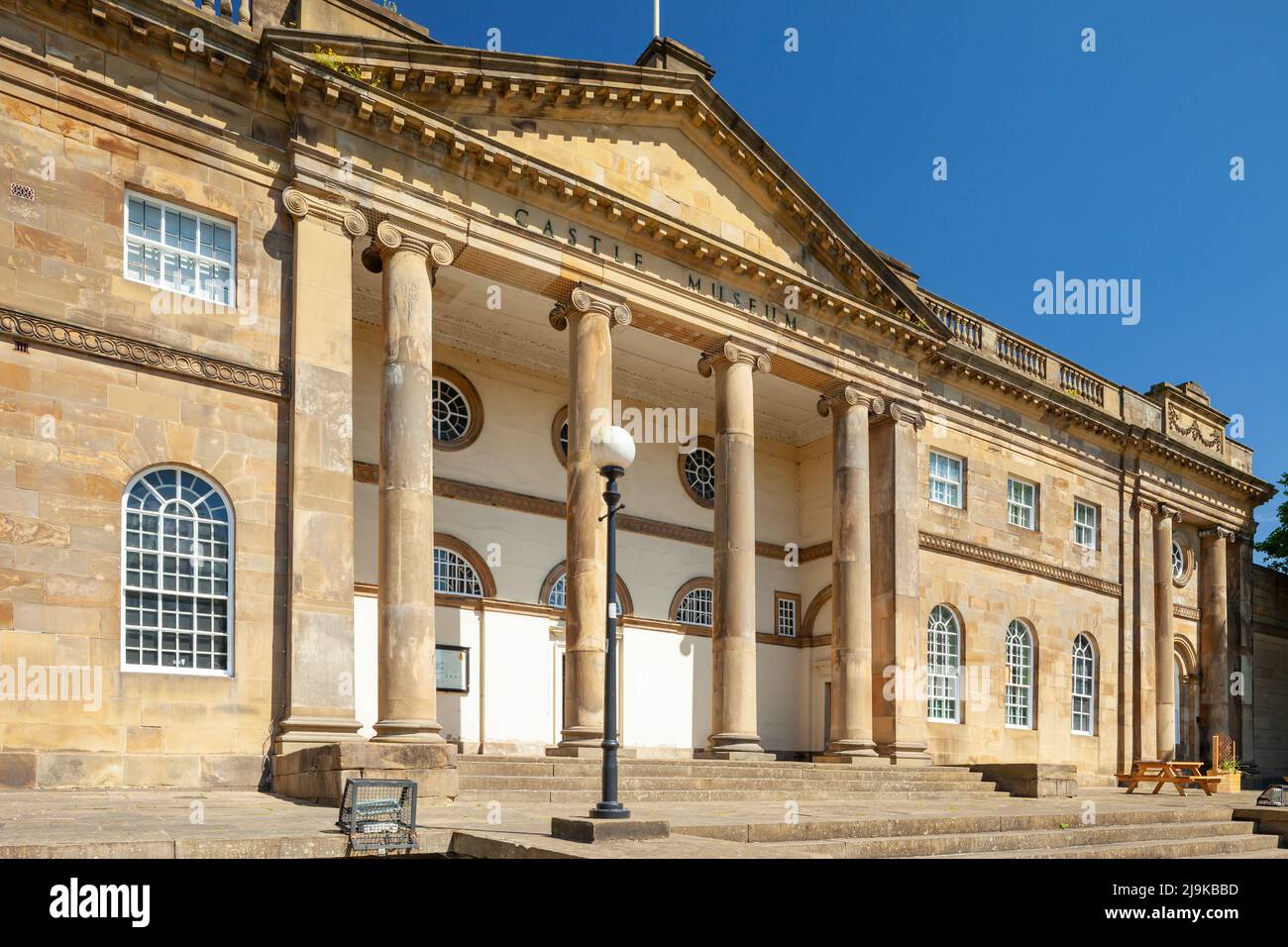 Museo del Castello di York a York, Inghilterra. Foto Stock