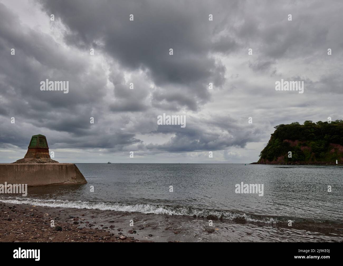 Estuario di Teignmouth, Devon Foto Stock