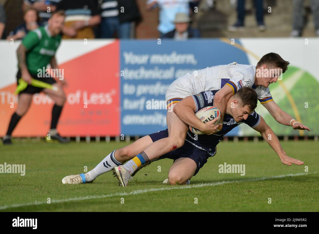 Featherstone, Inghilterra - 21st maggio 2022 - Rugby League Betfred Championship Featherstone Rovers vs Whitehaven RLFC al Millenium Stadium, Featherstone, Regno Unito Dean Williams Foto Stock