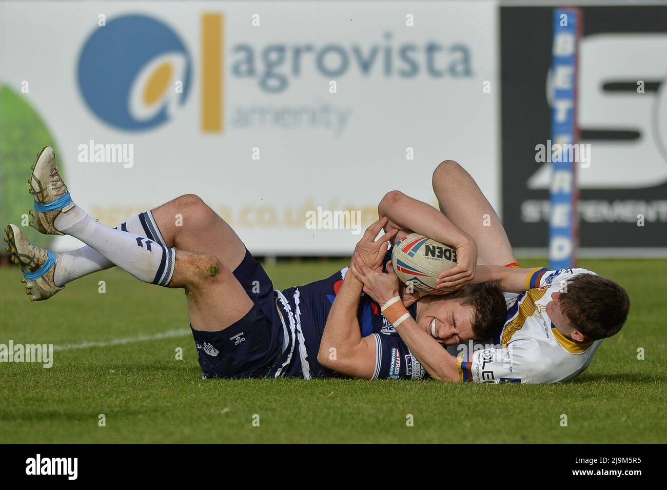 Featherstone, Inghilterra - 21st maggio 2022 - Rugby League Betfred Championship Featherstone Rovers vs Whitehaven RLFC al Millenium Stadium, Featherstone, Regno Unito Dean Williams Foto Stock
