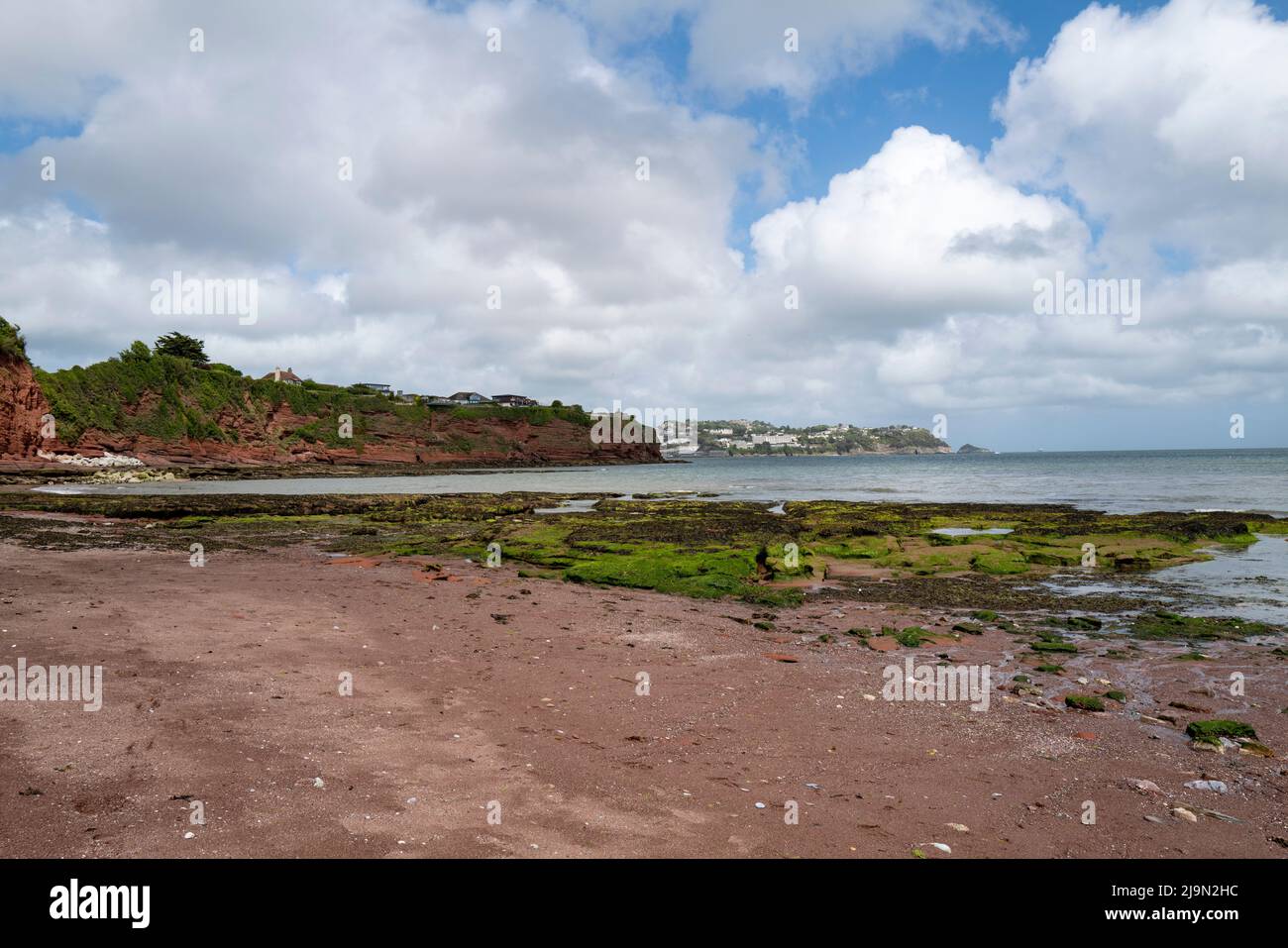 Hollicombe Beach Devon Foto Stock