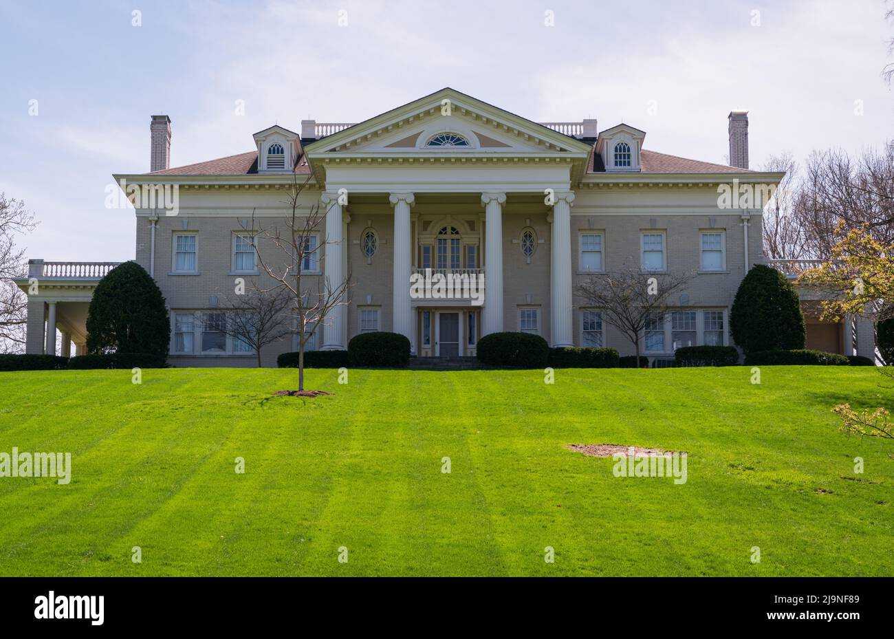 Hawthorn Hill Historic House a Dayton, Ohio Foto Stock