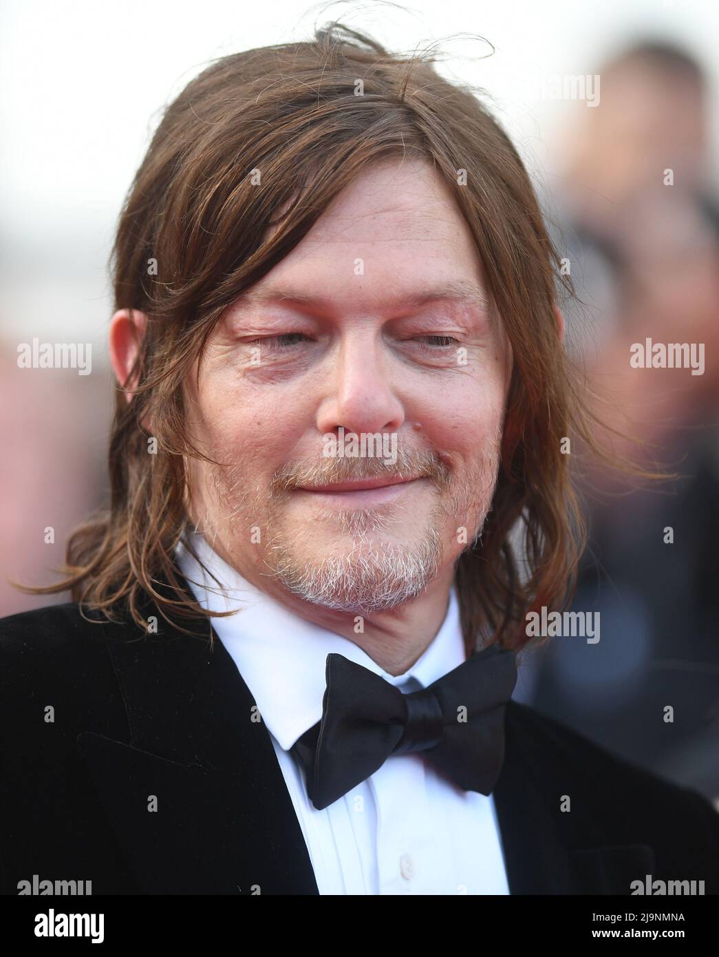 Cannes, Francia. 24th maggio 2022. L'attore americano Norman Reedus partecipa martedì 24 maggio 2022 alla prima serata di gala per 75th anni al Palais des Festivals al Festival del Cinema di Cannes 75th, in Francia. Foto di Rune Hellestad/ Credit: UPI/Alamy Live News Foto Stock