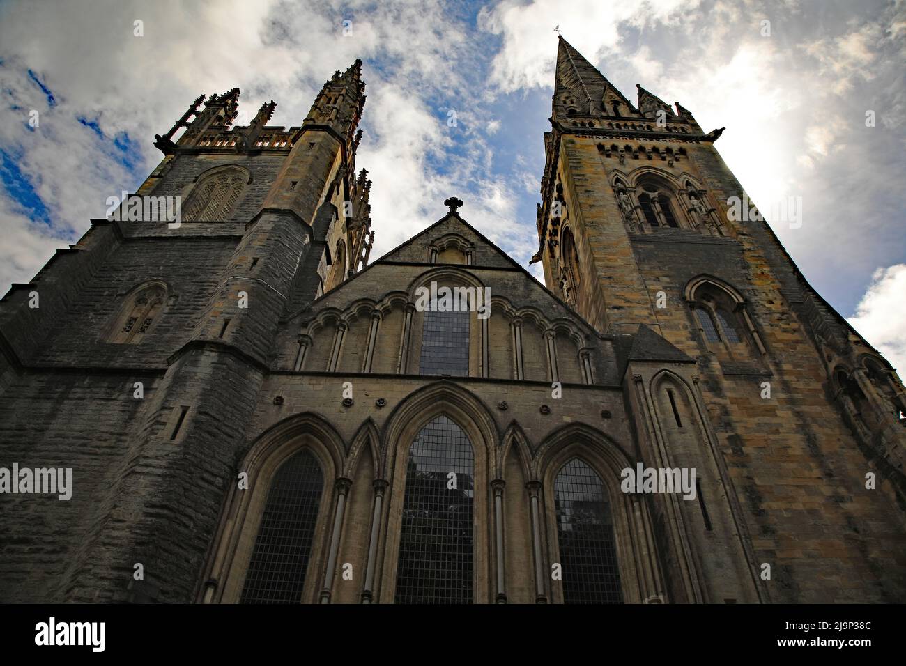 Llandaff Cathedral Foto Stock