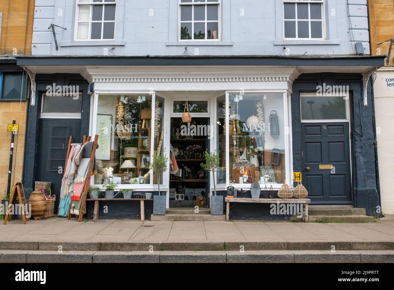 Mash Boutique Shop a Chipping Norton. Cotswolds, Oxfordshire, Inghilterra Foto Stock