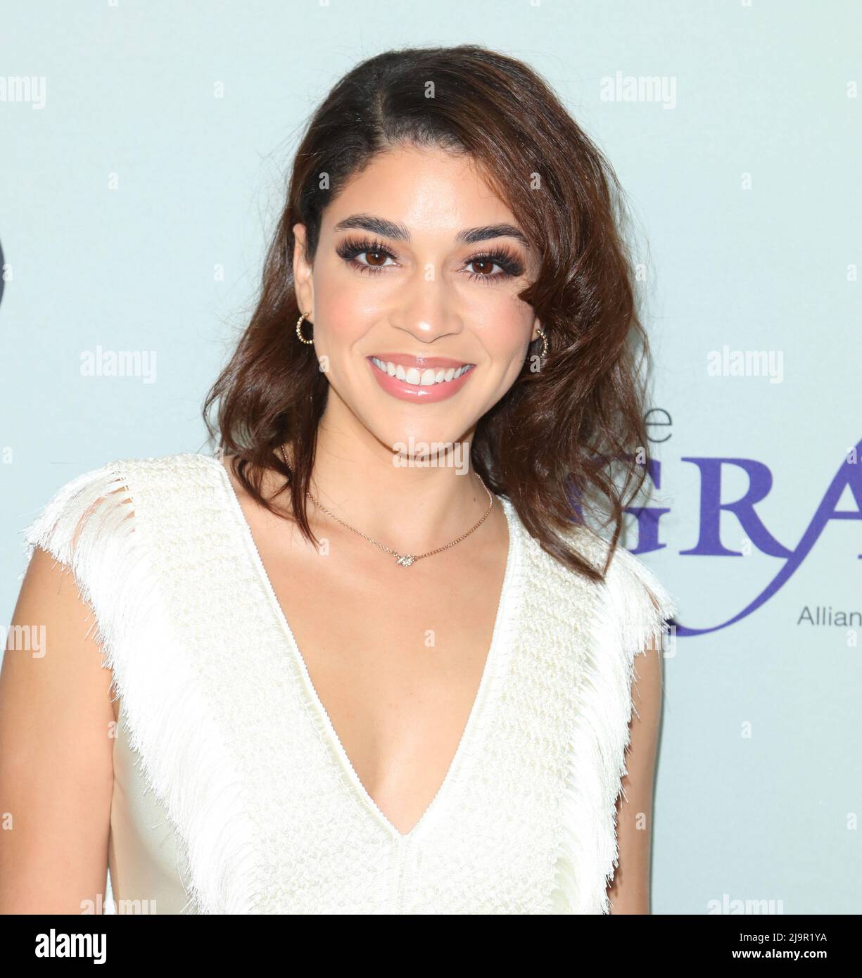 Beverly Hills, Stati Uniti. 24th maggio 2022. Karina Ortiz arriva al 47th Annual Gracie Awards tenutosi presso il Beverly Wilshire Hotel di Beverly Hills, CA martedì 24 maggio 2022 . (Foto di Juan Pablo Rico/Sipa USA) Credit: Sipa USA/Alamy Live News Foto Stock