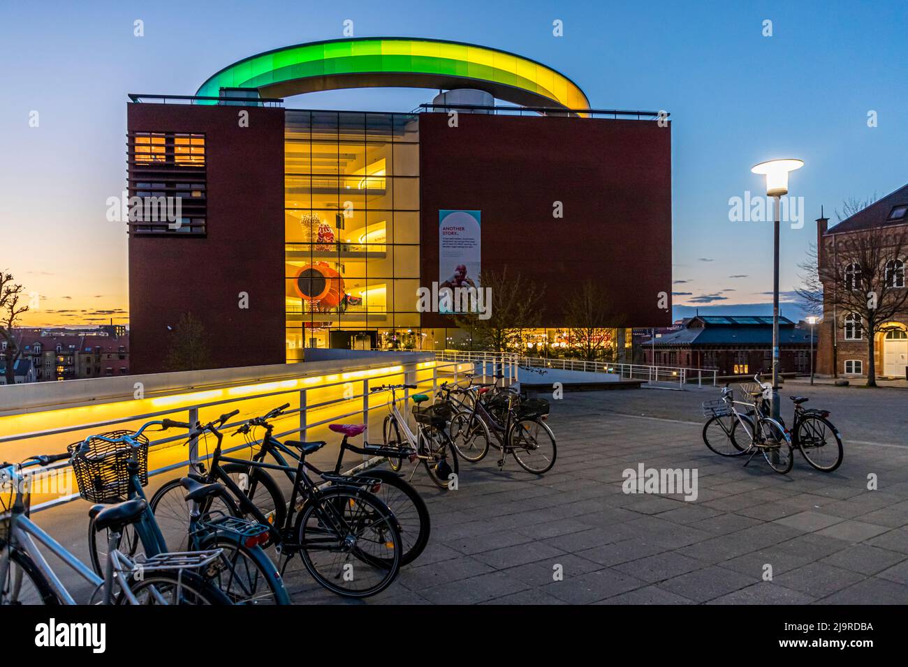 Museo d'arte AROS Aarhus ad Aarhus, Danimarca Foto Stock