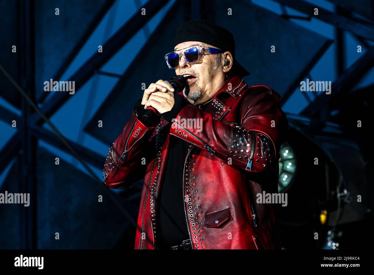 Vasco Rossi in concerto a Ippodromo la Maura di Milano Foto Stock