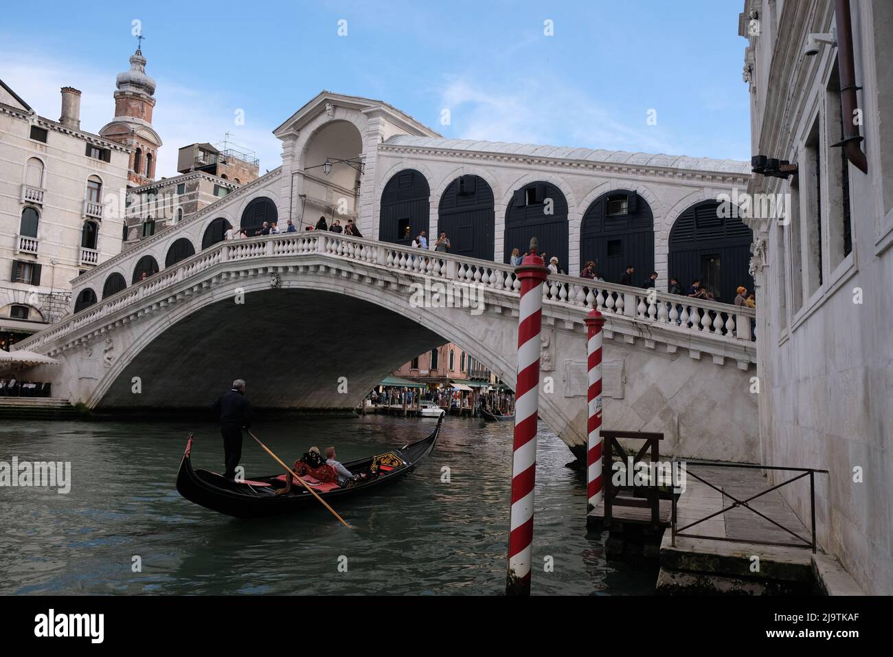 Vivi a Venezia la città più famosa del mondo Foto Stock