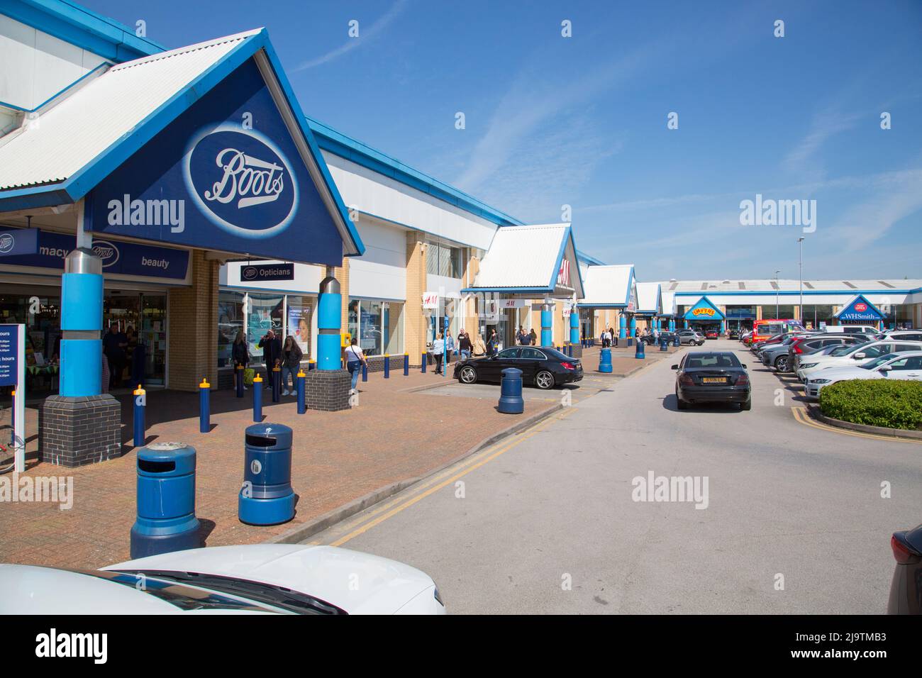 Centro commerciale Ventura, Tamworth, Staffordshire Foto Stock