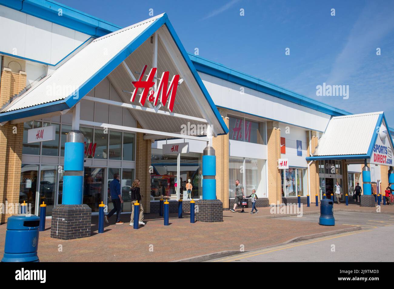 Centro commerciale Ventura, Tamworth, Staffordshire Foto Stock