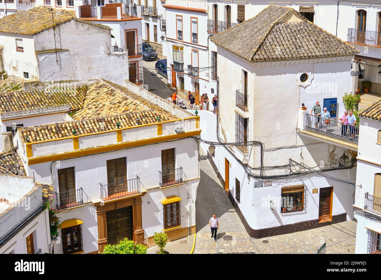 Setenil de las Bodegas, Andalusia. Spagna Foto Stock