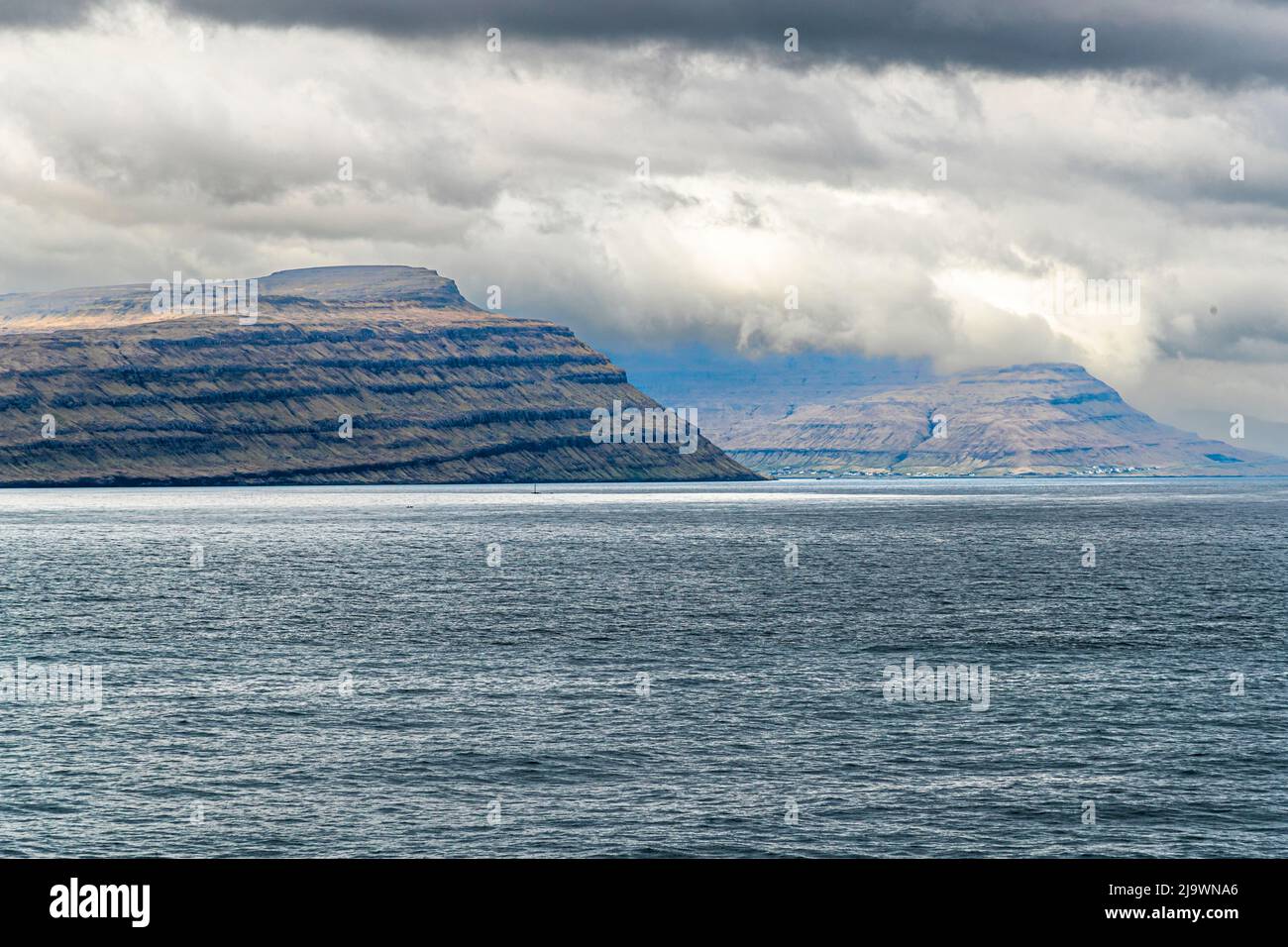 Nólsoy, Isole Faroe Foto Stock