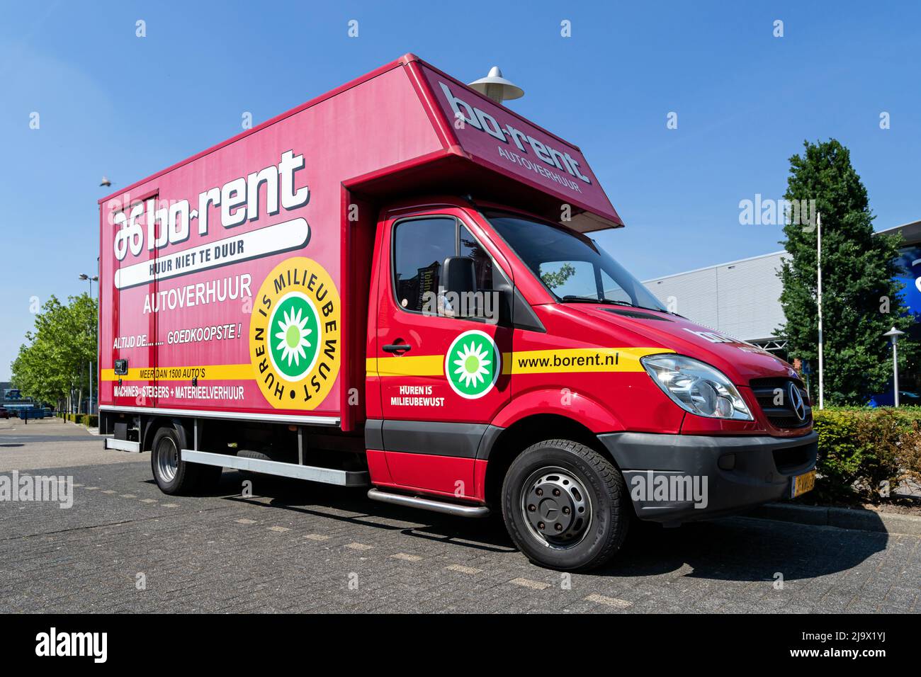 bo-rent Mercedes-Benz Sprinter furgone Foto Stock