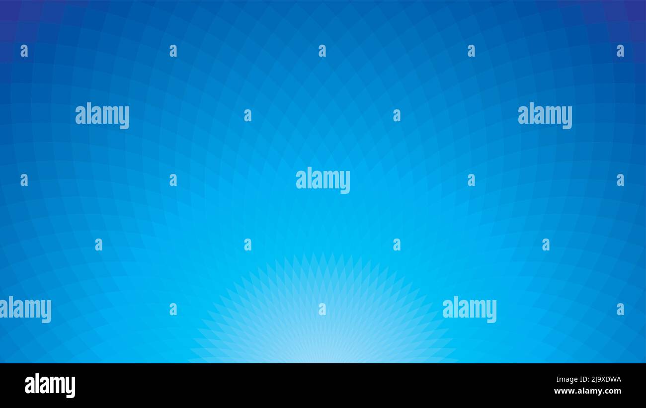 Pagina web Deep Blue Wide Screen o Presentazione aziendale Abstract background with copyspace. Modello vettoriale HD 16x9. Nessuna trasparenza, nessuna sfumature. Illustrazione Vettoriale