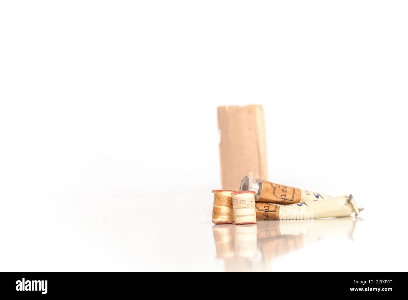 Attrezzatura medica kit di pronto soccorso molto rara nel 1940. Foto Stock