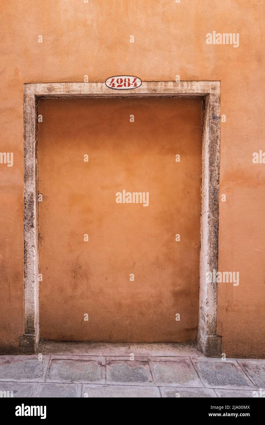 Porta del nulla, Venezia, Italia Foto Stock