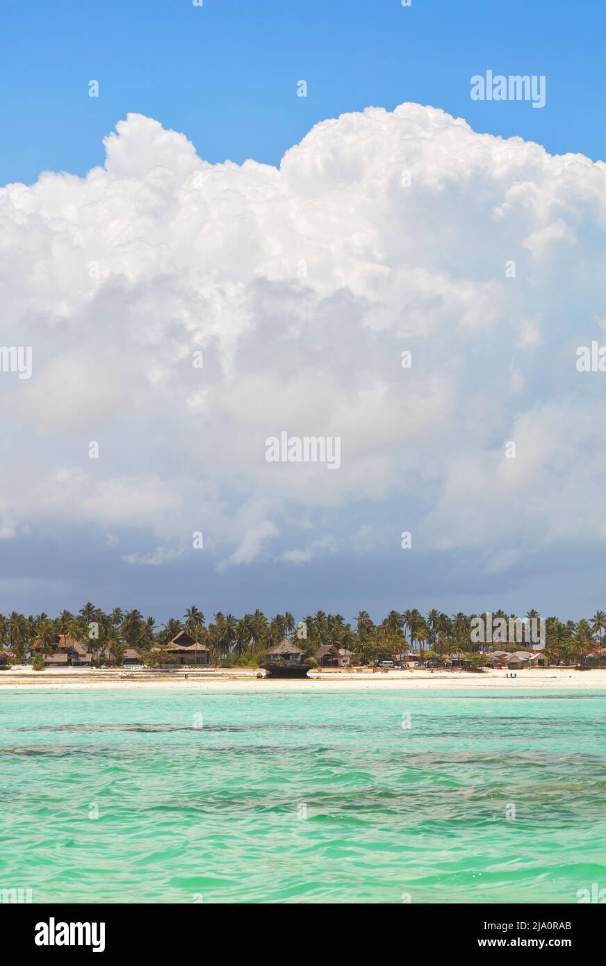 L'isola di Zanzibar, Tanzania, Africa. Foto Stock